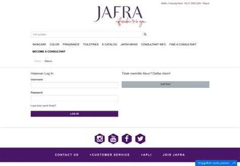 jafra.com login